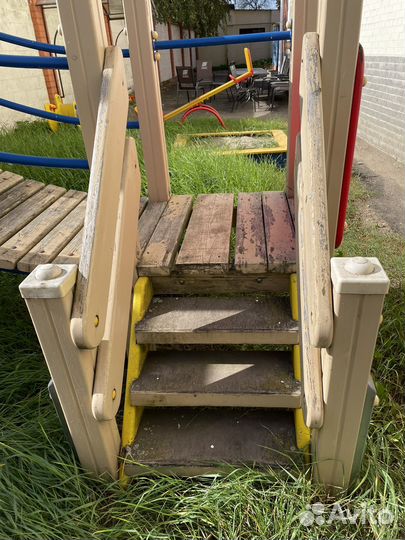 Детская горка уличная бу