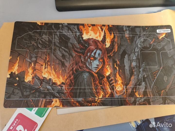 Steam deck виниловая наклейка пленка защитная