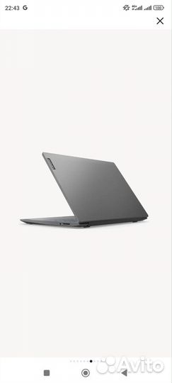 Ноутбук Lenovo V15-IGL Gray (82C3001NAK)