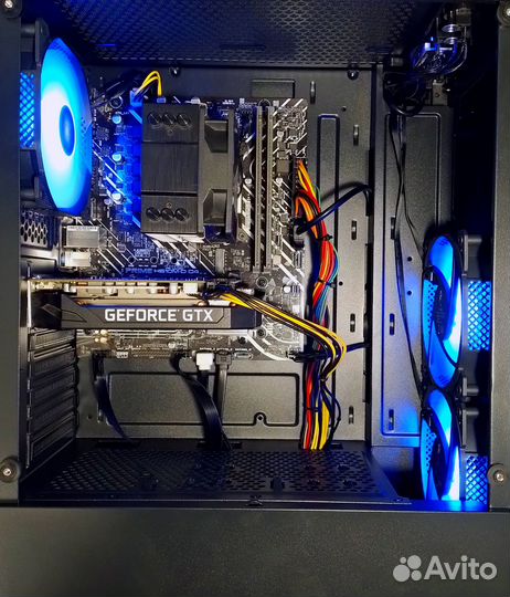 Игровой пк I3 12100/16GB/GTX 1660 Ti 6GB/SSD+HDD