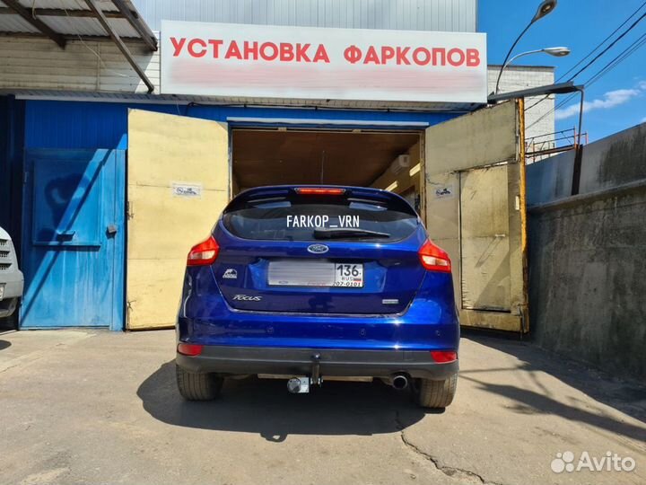Фаркоп Лидер плюс F101-A на Ford Focus 3