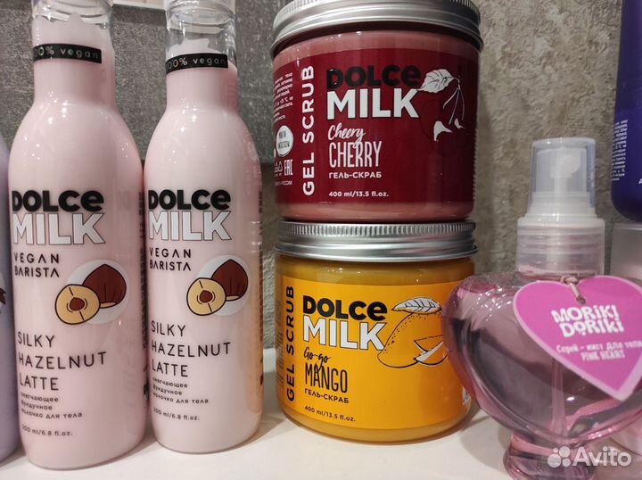 Для тела и лица dolce milk и moriki doriki