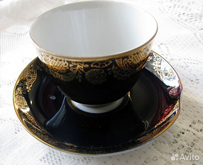 Чашка с блюдцем
