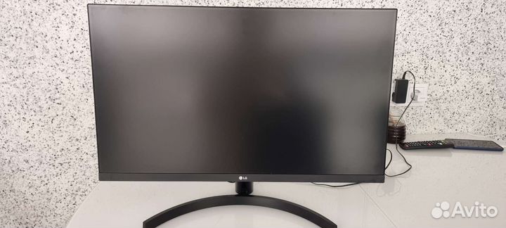 Монитор для компьютера LG, на запчасти, битый