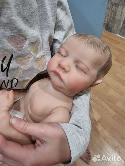 Кукла Реборн силиконовая мальчик