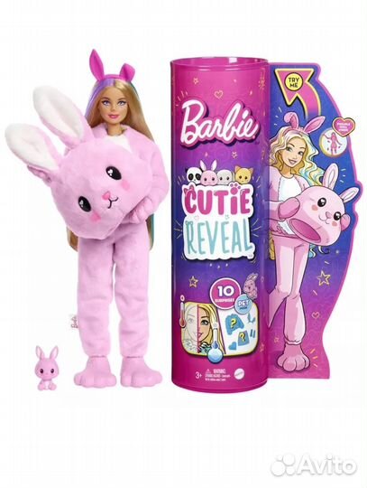 Кукла barbie милашка проявляшка