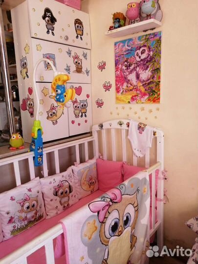 Бортики в кроватку