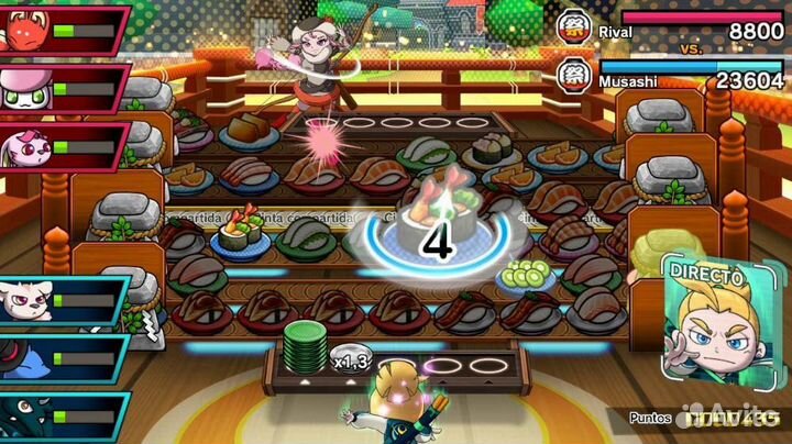 Sushi Striker The Way of Sushido (Switch)
