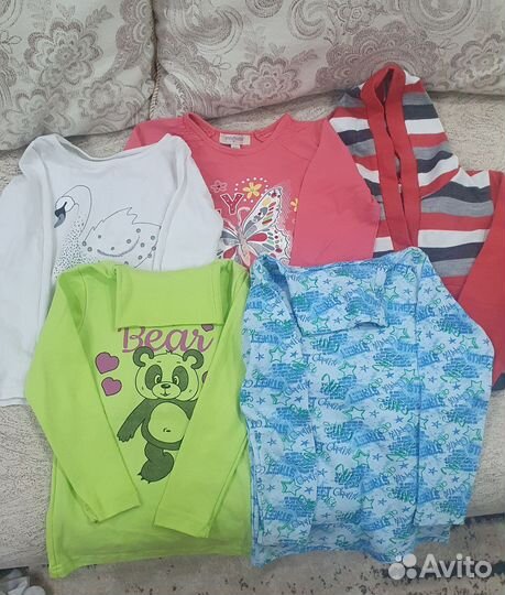 Вещи пакетом на девочку 104-116