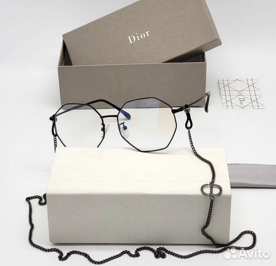 Очки Прозрачные Dior