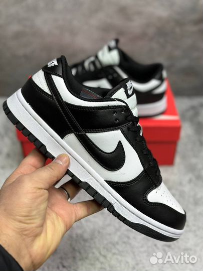 Кроссы Nike Dunk Low Retro White Black Panda