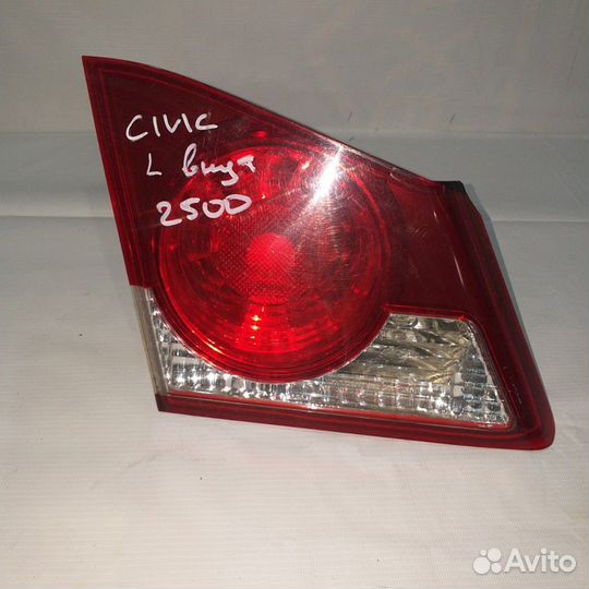 Фонарь задний левый Honda Civic 4D седан дорест