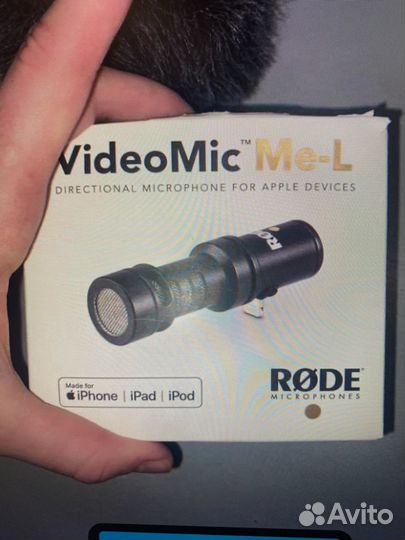 Микрофон Rode videomic Me-l для айфона