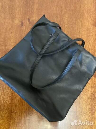 Сумка женская черная большая