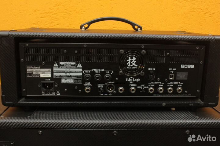 Boss Waza Amp Head + Waza-412 Cabinet