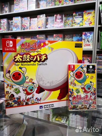 Барабан Taiko Drum Nintendo Switch