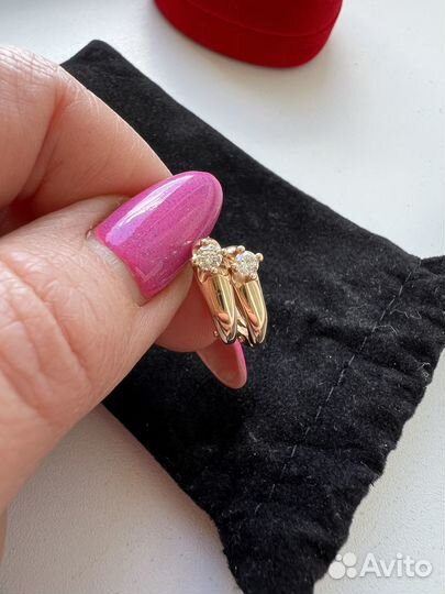 Серьги с бриллиантами