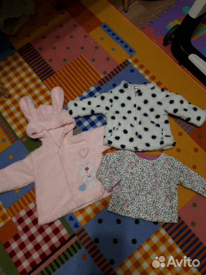 Вещи пакетом 62-68 размер