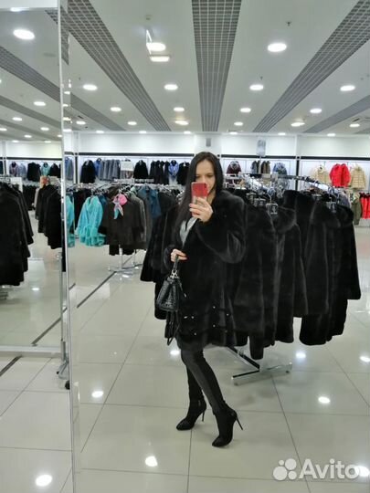 Шуба норковая