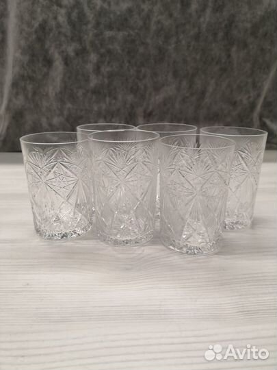 Хрустальные бокалы СССР