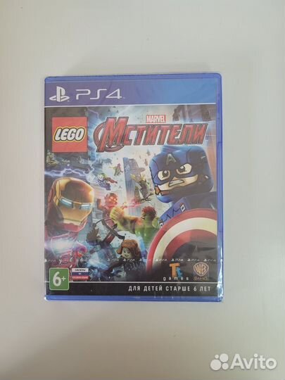 Lego Marvel Мстители PS4 (рус.суб.) новый
