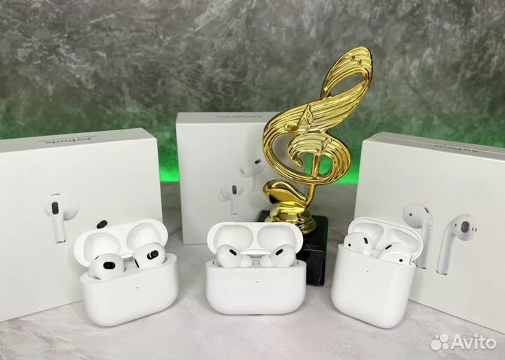 Airpods 2/3/Pro 2 (Premium) + доставка