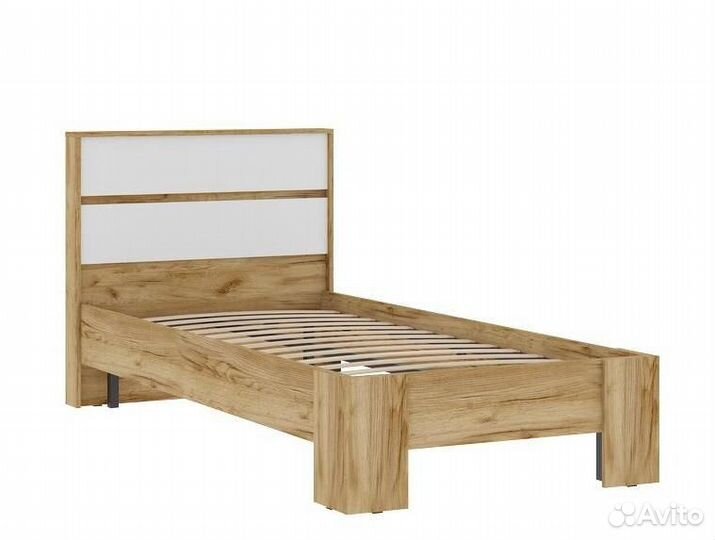 Кровать Хелен 01 крафт золотой