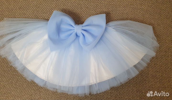 Нарядный комплект юбка боди (платье) 80-86