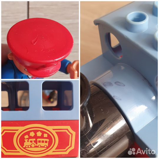 Lego duplo лего дупло железная дорога 10507 10506