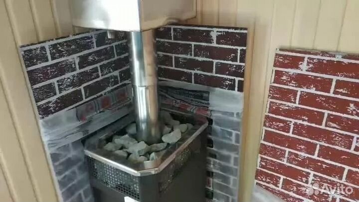 Огнеупорная плита для бани