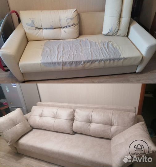 Перетяжка мебели