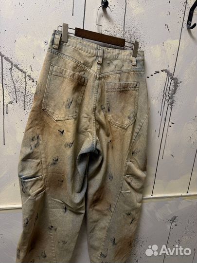 Джинсы People Style Beige-Black Heavy Оригинал