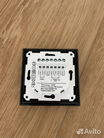 Терморегулятор Thermoreg ti-200 black design