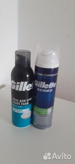 Пена для бритья gillette