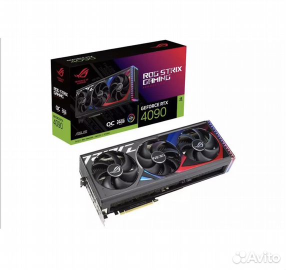 Видеокарта Asus Geforce ROG Strix RTX 4090 OC 24