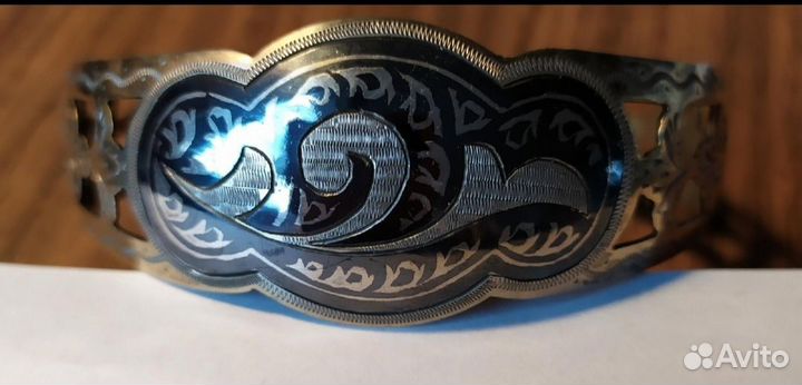 Браслет серебро