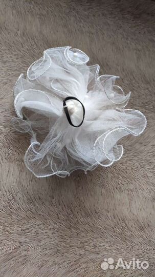 Бант и заколка для волос детский