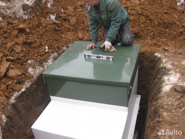 Септик для дома и дачи. Установка под ключ