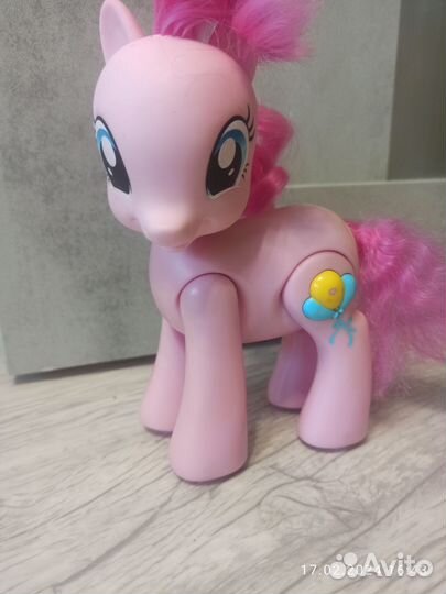 My little pony Пинки пай шарнирная с голосом