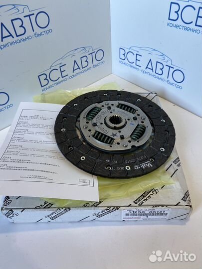 Комплект сцепления Toyota corolla auris