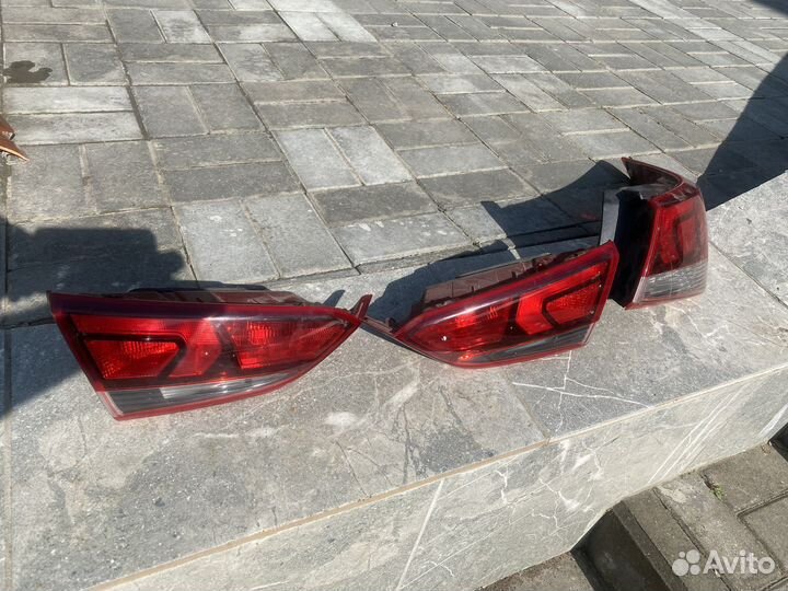 Фонари задние hyundai solaris 3
