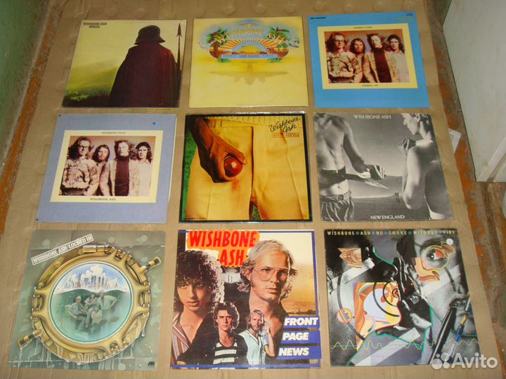 Коллекция винила Wishbone Ash 18LP