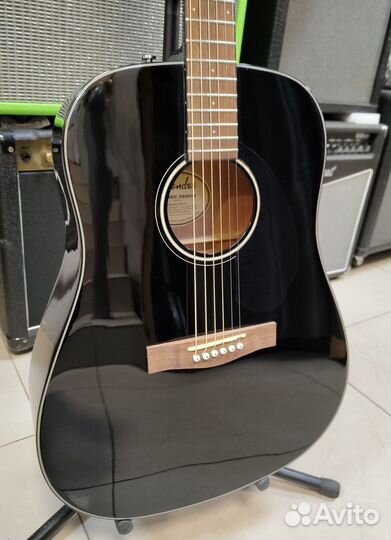 Акустическая гитара Fender CD-60S Dread/BLK