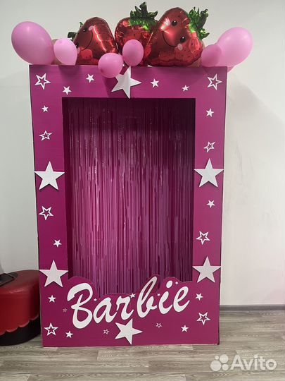Коробка Барби для фотосессии