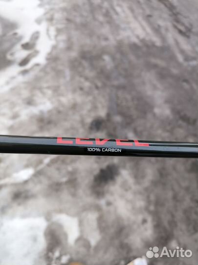 Горнолыжные палки Level 100% Carbon 125 mm