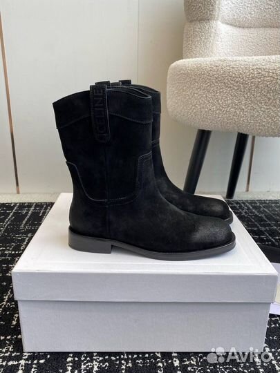 Кожаные сапоги Celine 35-42