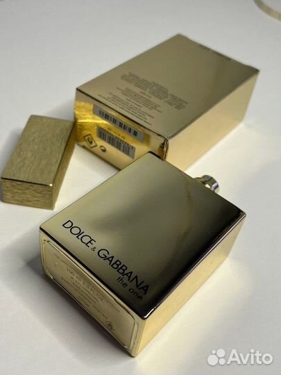 Духи Dolce Gabbana The One For Men Gold Intense