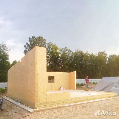 Сип панели от производителя 2500Х1250Х124 мм