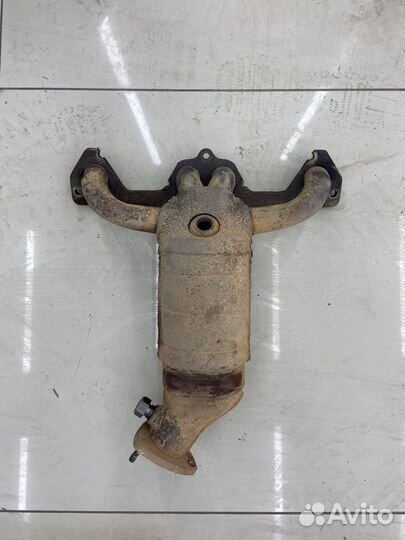 Выпускной коллектор с катализатором ваз 2114