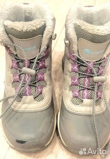 Ботинки утепленные